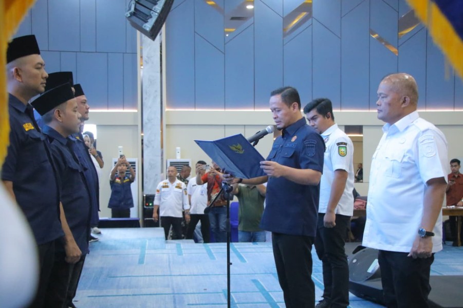 Karang Taruna Pekanbaru 2025–2030 Resmi Dilantik, Wali Kota: Pemuda Harus Jadi Motor Penggerak Kota