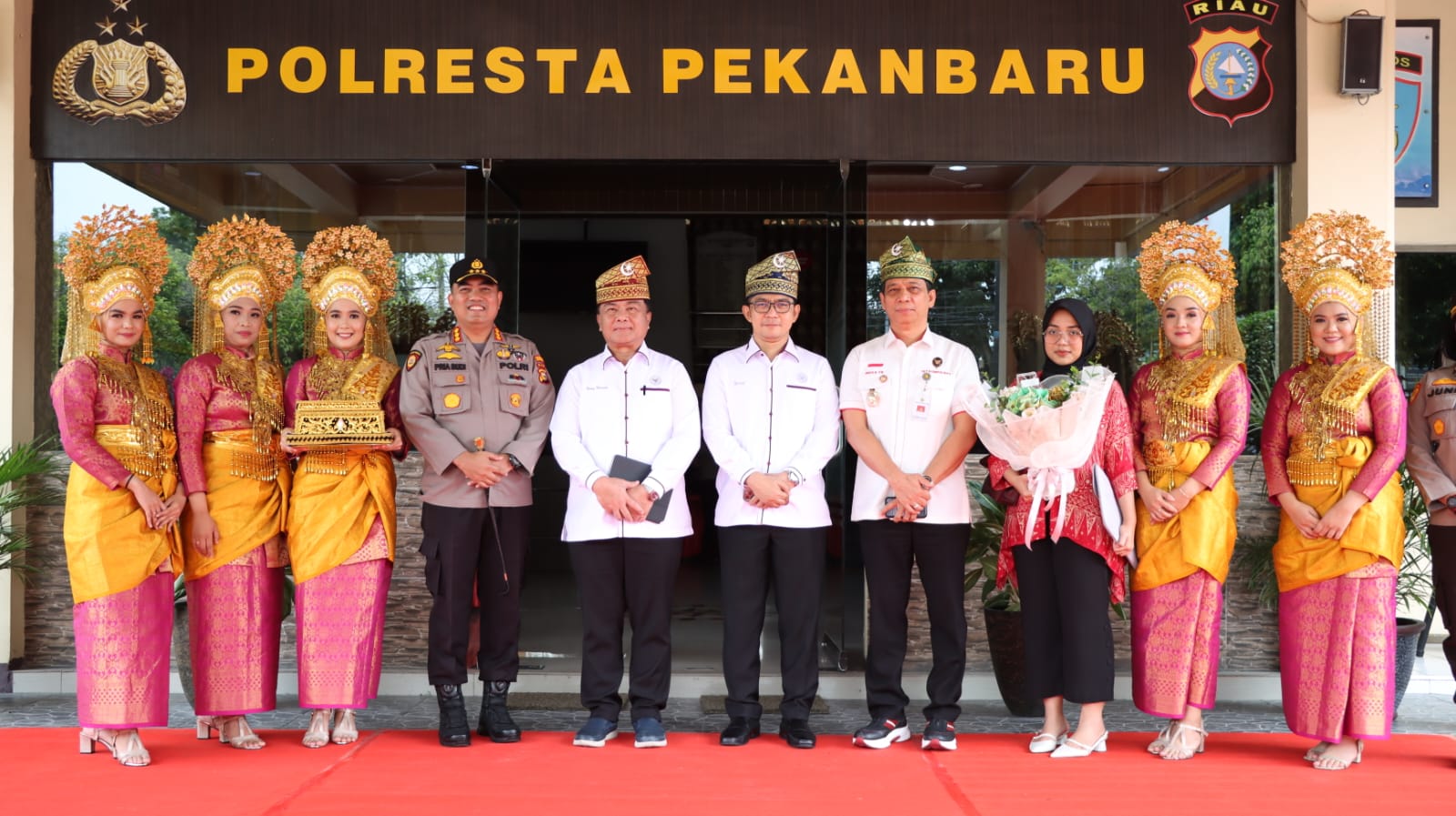 Tim Kompolnas Award Sambangi Polresta Pekanbaru