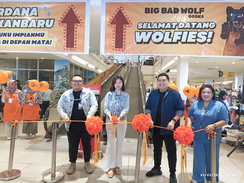 Bawa jutaan buku berkualitas dengan harga terjangkau, BBW Pekanbaru 2026 digelar di Transmart Pekanbaru