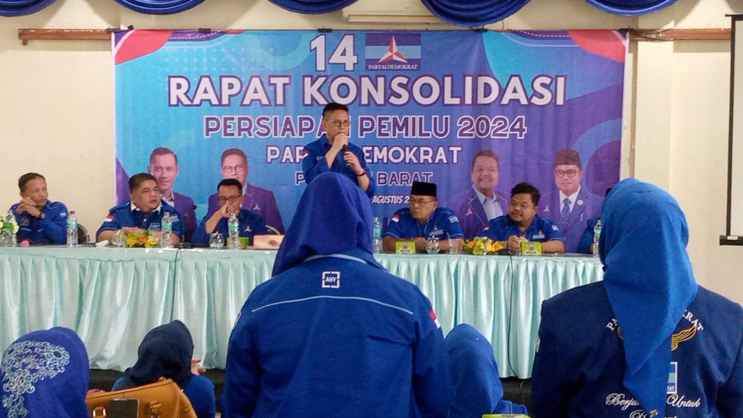 Ketua DPC Partai Demokrat Pasaman Barat Targetkan 7 Kursi Pada Pileg 2024 Mendatang