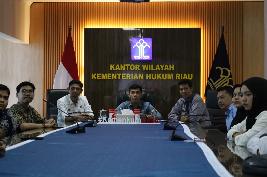 Wujudkan Kebijakan Hukum Berkualitas, Kemenkum Riau Ikuti Sosialisasi Tata Kelola Kebijakan Publik Berbasis Permenkum 51 Tahun 2025