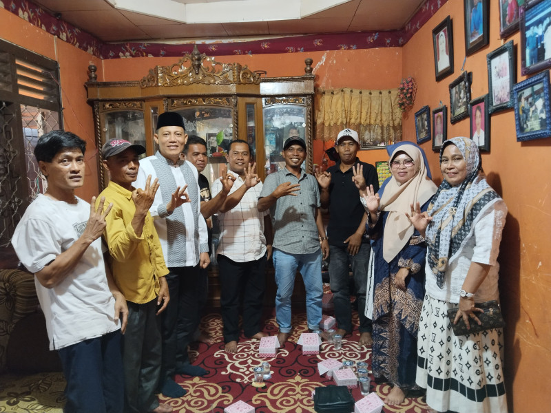 Cabup Petahana Sabar AS Minta Dukungan di Pilkada Pasaman 2024