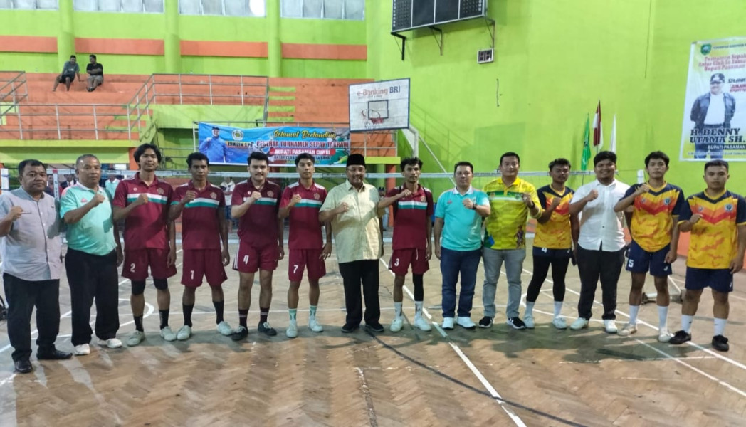 Benny Utama Resmi Tutup Turnamen Sepak Takraw Antar Club Se-Sumbar 2023