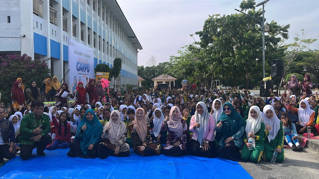 Program GARPU Resmi Diluncurkan di Pekanbaru, 283 Siswi SMP 45 Jadi Peserta Awal