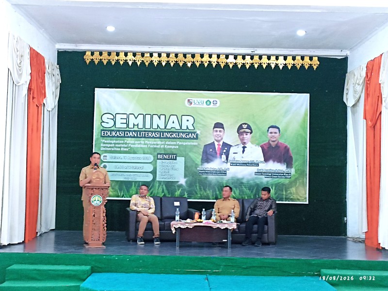 Kolaborasi Pemko Pekanbaru dan UNRI, Mahasiswa Didorong Jadi Garda Terdepan Pengelolaan Sampah