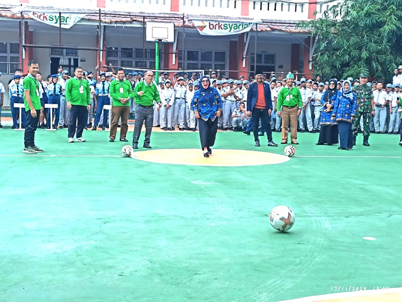 Masmur Cup X Resmi Bergulir, Hj Misharti S.Ag M.Si Buka Turnamen Futsal Yang Menjadi Agenda Tahunan