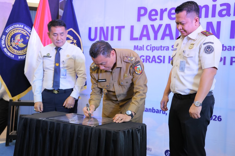 Imigrasi Pekanbaru Resmikan Unit Layanan Paspor di Mal Ciputra Seraya, Wujudkan Layanan Publik yang Semakin Mudah Diakses