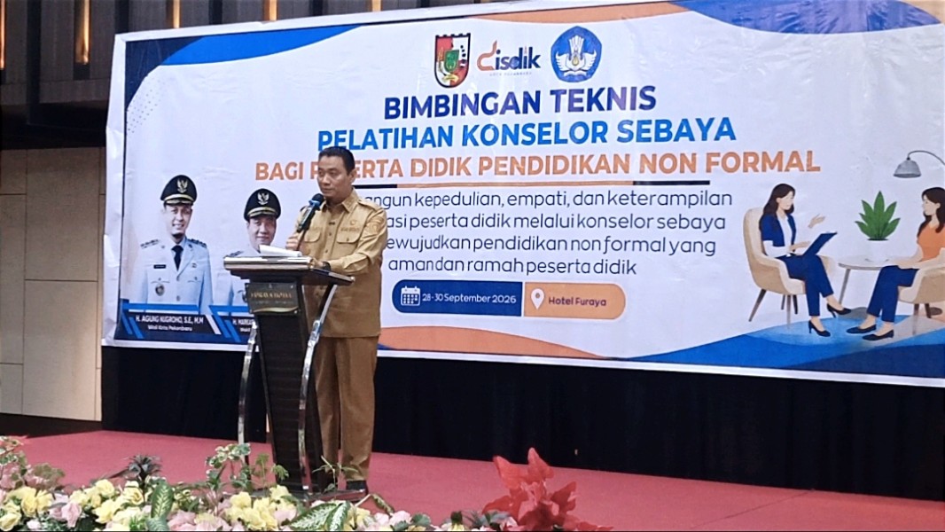 Wawako Pekanbaru Buka Bimtek Konselor Sebaya, Dorong Pendidikan Nonformal Yang Aman dan Ramah