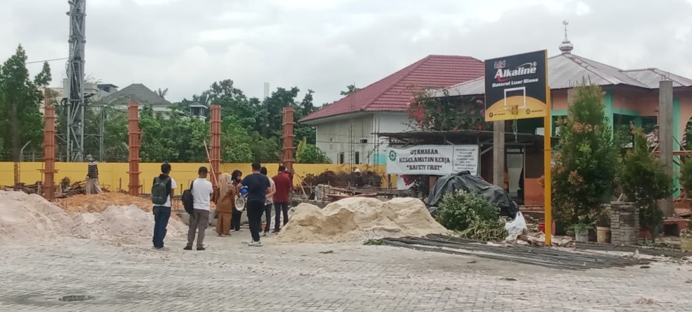 Revitalisasi SMPN 40 Pekanbaru Dipantau Kementerian Dikdasmen