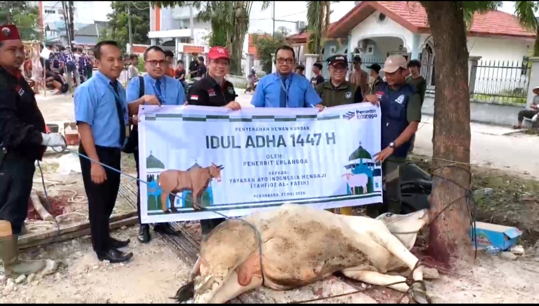 Semangat Berbagi di Hari Raya, Yayasan Ayo Mengaji Tahfiz Al Fatih Sembelih 20 Hewan Kurban