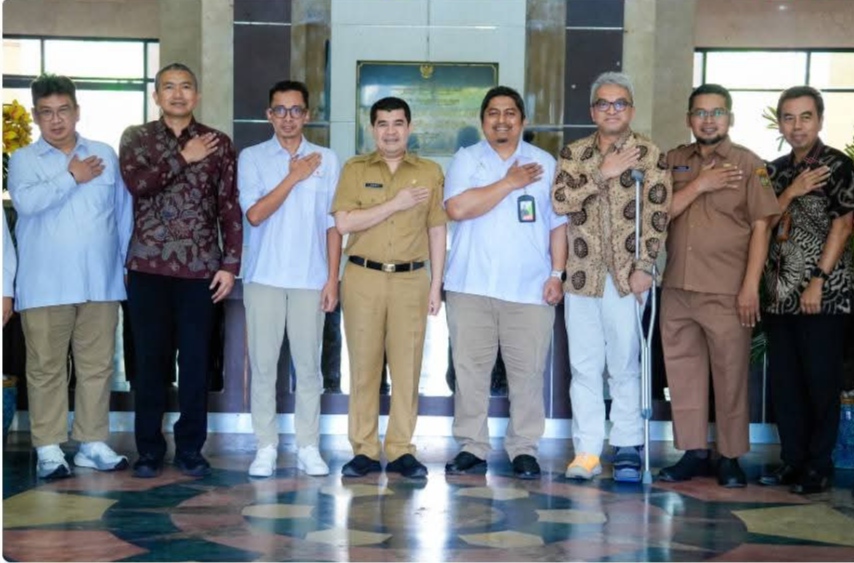 Pj. Sekda Kampar Sambut Hangat Audiensi Pertamina Hulu Rokan Terkait Task Force Komsos PHR