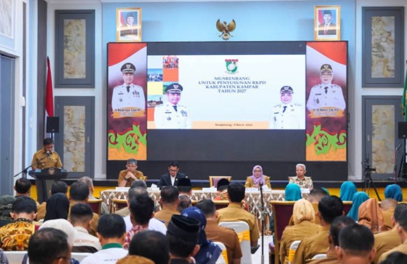 Pemkab Kampar Gelar Musrenbang 2026, Fokus Susun RKPD 2027 yang Aspiratif dan Berkelanjutan
