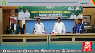 Wakili Bupati,Asisten II Setda Rohul Drs H Ibnu Ulya Hadiri Konferensi Ke IV Muslimat Nahdatul Ulama