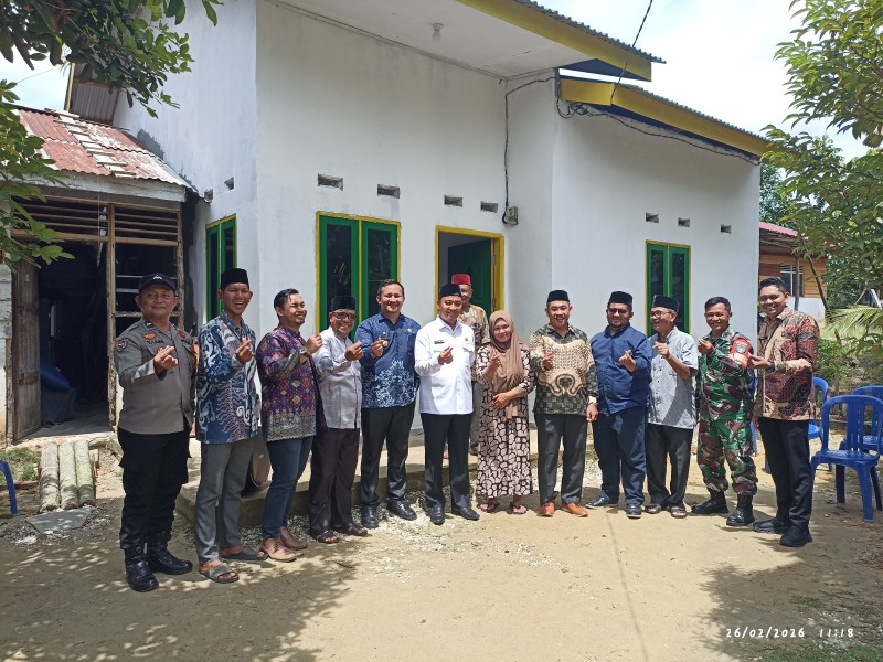 Wawako Pekanbaru Resmikan Rumah Bantuan Baznas Riau untuk Mustahik di Tenayan Raya