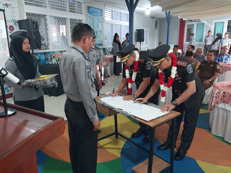 Novrizal Pindah Tugas ke Tanjung Pati, Keluarga Besar  Rutan Kelas II B Lubuk Sikaping Merasa Kehilangan