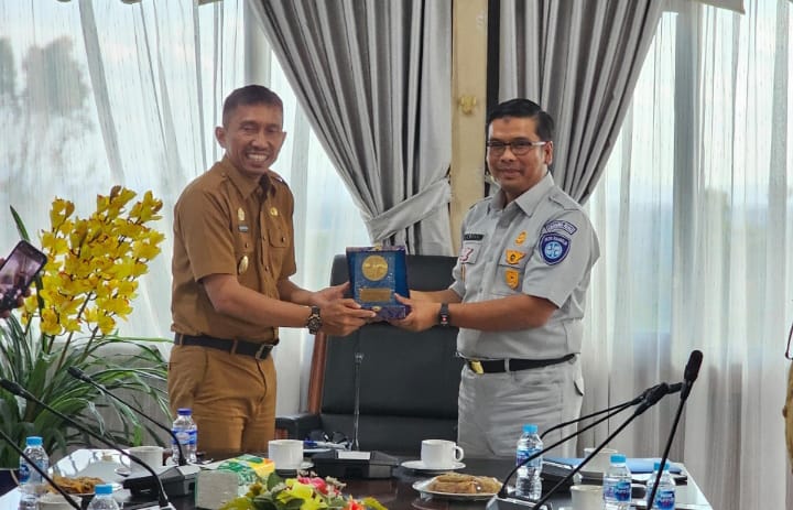 Pemkab Kuantan Singingi dan Jasa Raharja Nyatakan Komitmen Bersama Dorong Kepatuhan Berlalu Lintas