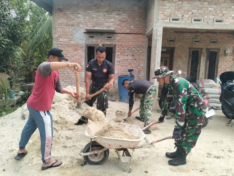 Angkong Sederhana, Semangat Luar Biasa Satgas TMMD ke-127