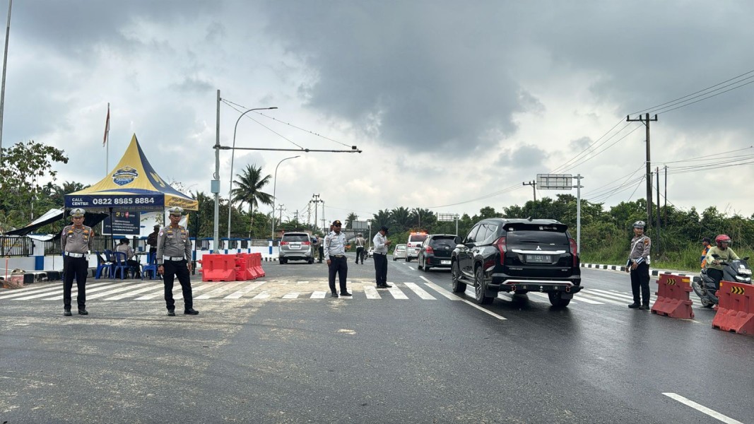 Tekan Laka lantas di Jalan TOL Permai Tim Gabungan Lakukan Penertiban Odol