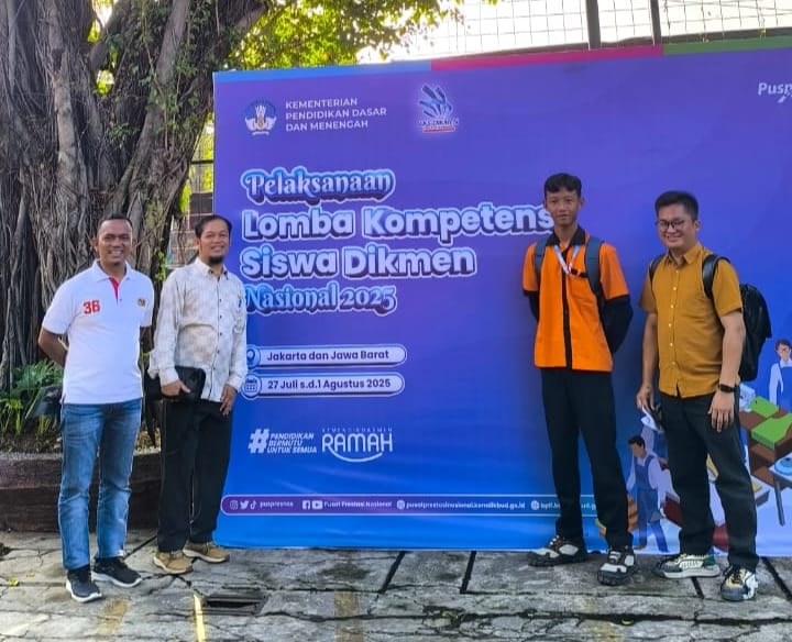 SMKN 1 Pangkalan Kerinci Wakil Riau Lomba LKS Tingkat Nasional  di Jakarta