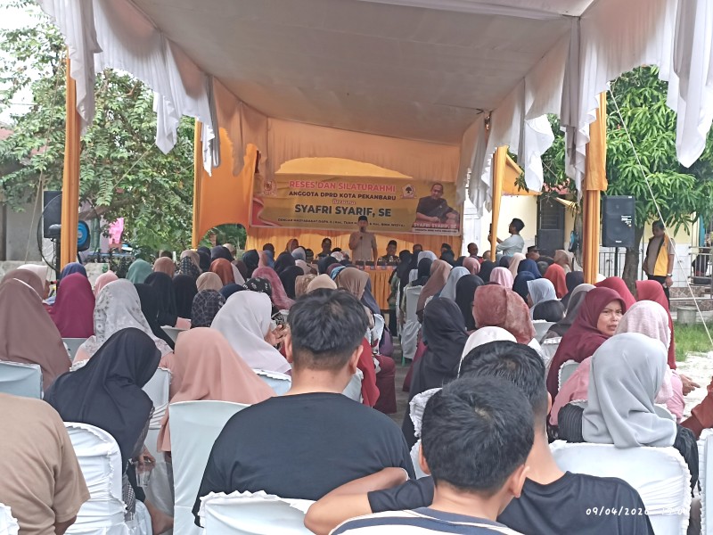 Serap Aspirasi Warga, Syafri Syarif Dorong Pembangunan SMP hingga Penanganan Banjir di Tuah Madani