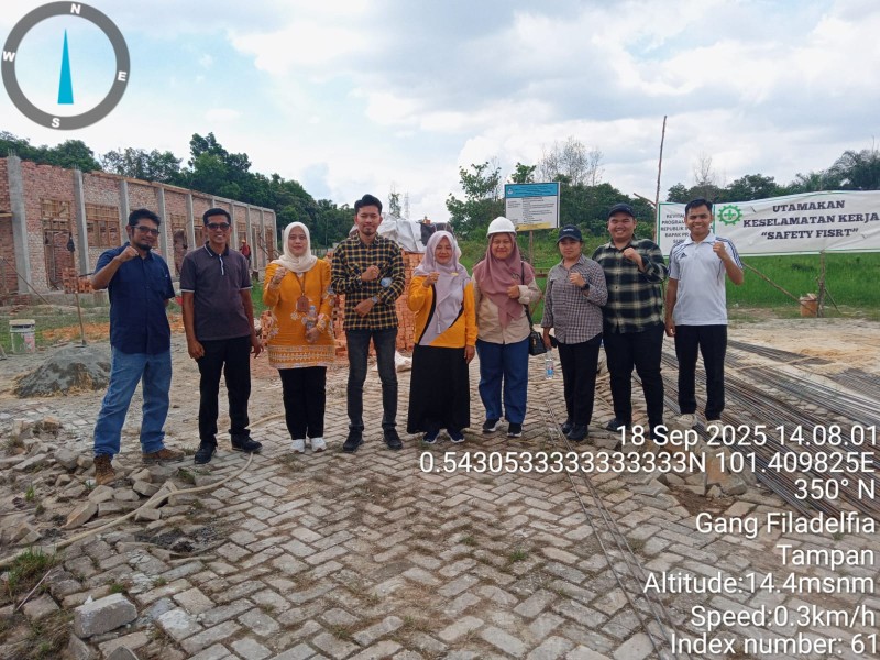 SMPN 43 Pekanbaru Dapat Program Revitalisasi Pendidikan, Tiga Ruang Kelas Baru dan Laboratorium Komputer