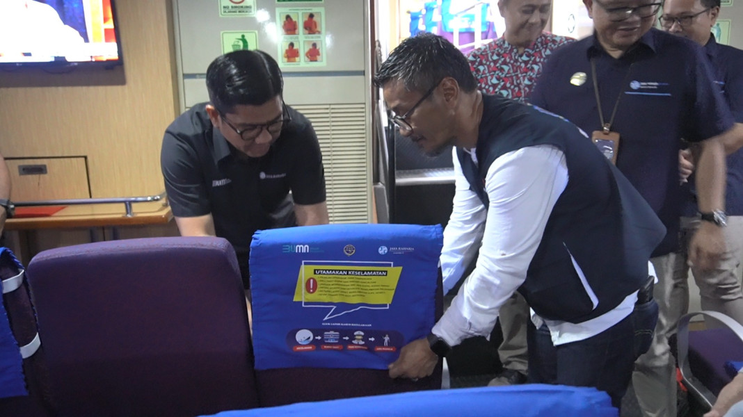Jasa Raharja Optimalkan Sosialisasi kepada Penumpang Kapal Laut
