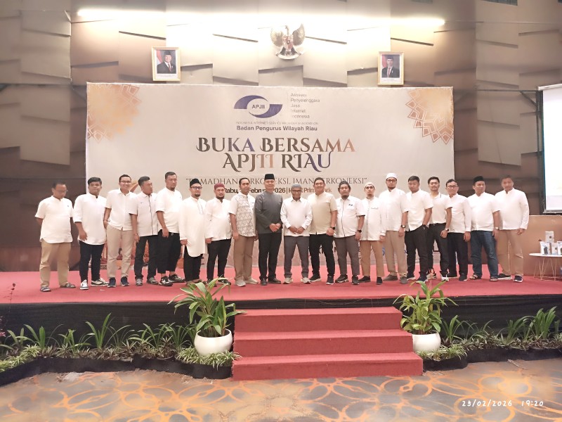 APJII Riau Gelar Buka Puasa Bersama, Siap Dukung Program 1.000 WiFi Gratis Pekanbaru
