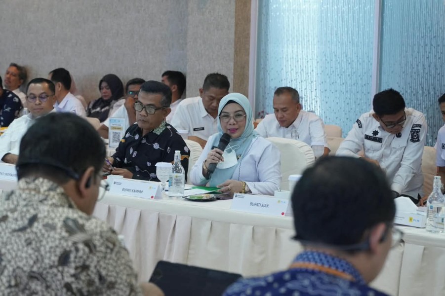 Percepat Pemerataan Listrik Desa, Wabup Misharti Hadiri Rapat Sinkronisasi Program Lisdes Bersama PLN UID Riau dan Kepulauan Riau