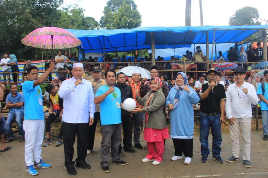Bupati Pasaman Barat Buka Secara Resmi Tournament Volley Ball IPPAB Cup I