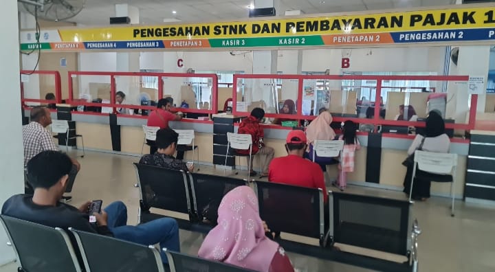 UPT Samsat Simpang Tiga Pekanbaru Tingkatkan Pelayanan