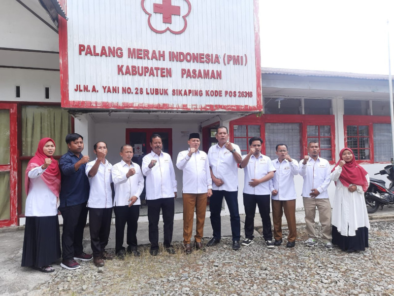 Sabar AS : Kerja Keras PMI Pasaman Membuahkan Hasil