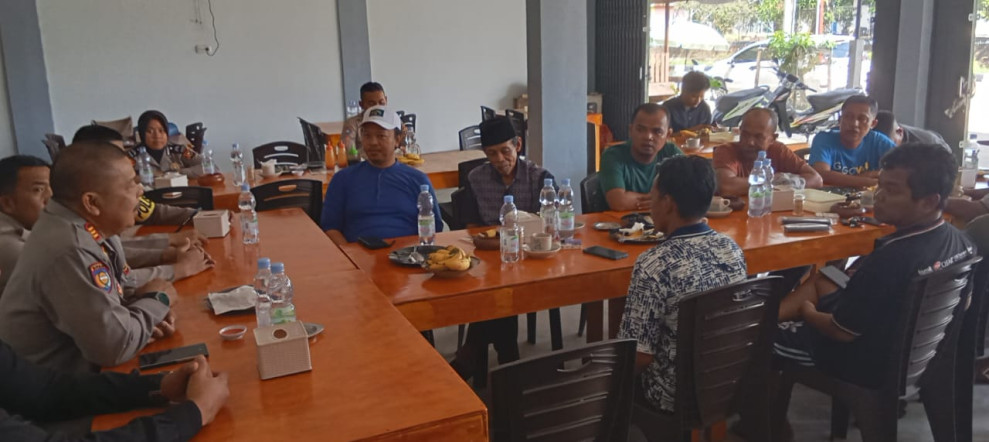 Jum'at Curhat Polres Kuansing Menampung Aspirasi Masyarakat Untuk Meningkatkan Pelayanan Kepolisian