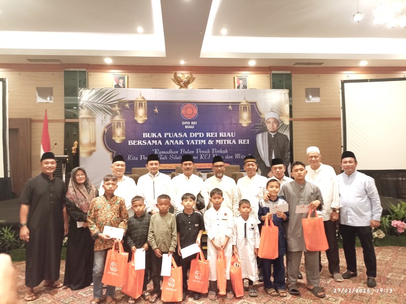 REI Riau Gelar Buka Puasa Bersama Anak Yatim dan Mitra, Perkuat Kolaborasi Hunian Layak