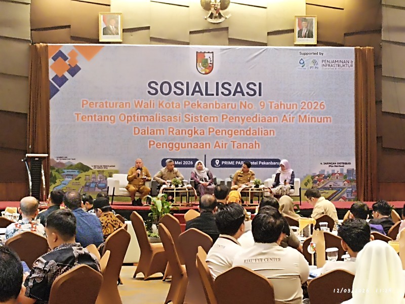 Pemko Pekanbaru Genjot Optimalisasi Air Bersih, PDAM Tirta Siak Ajak Masyarakat Kurangi Ketergantungan Air Tanah