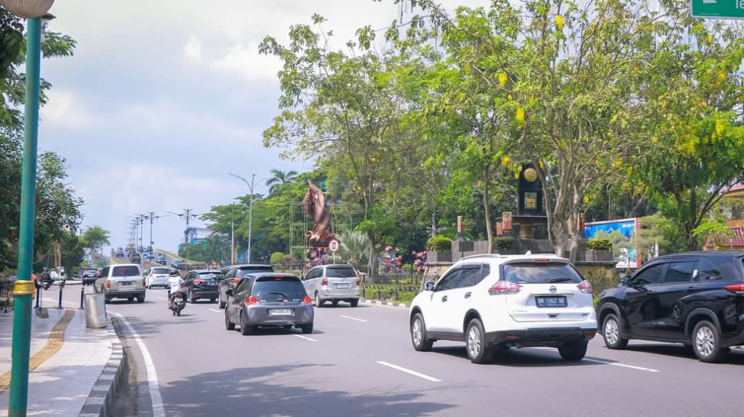 Penertiban Reklame Tuntas,Jalan Sudirman Sudah Rapi Dari Tiang Reklame