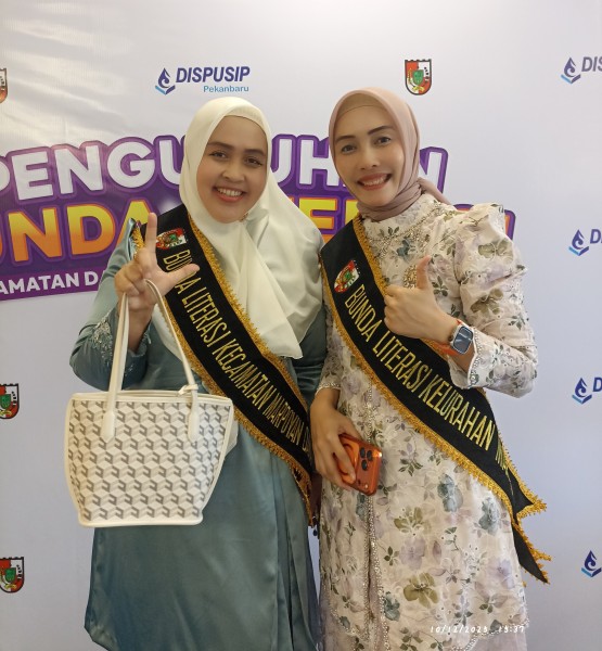 Bunda Literasi Kelurahan Maharatu Resmi Dikukuhkan, Dorong Masyarakat Gemar Membaca