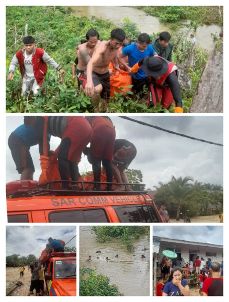 Polsek Kuantan Mudik Bersama Tim Akhirnya Temukan Korban Tenggelam di Desa Kampung Baru Ibul Kecamatan Pucuk Rantau