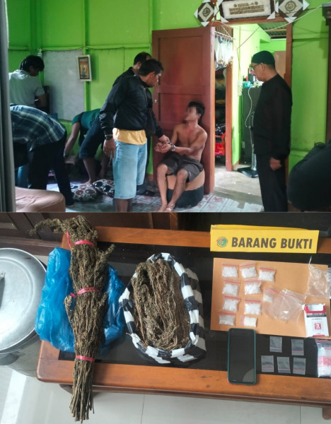DPO Lapas Pariaman Ditangkap Tim Opsnal Satresnarkoba Polres Pasaman Barat