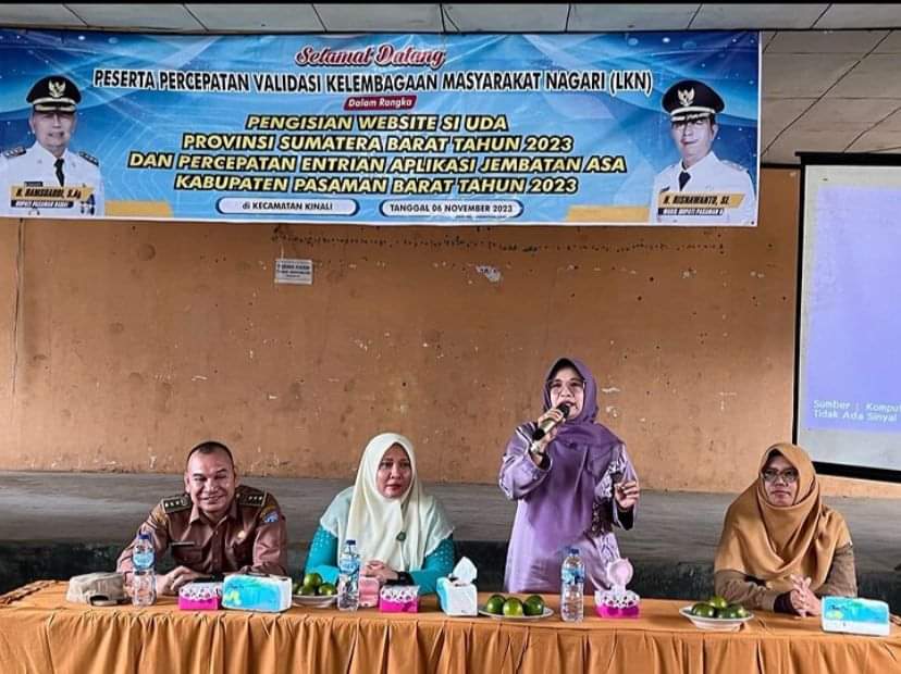 Pemkab Bersama TP-PKK Pasbar Gelar Bimtek Percepatan Validasi Kelembagaan Masyarakat Nagari