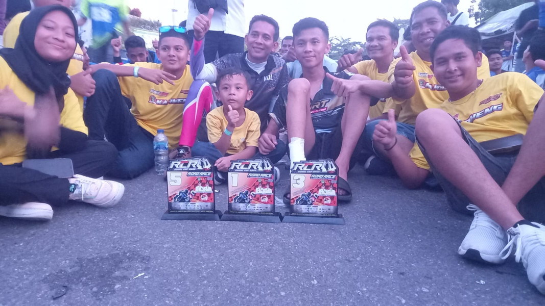 Karneng Dimara Lubis,Sabet Juara 1 Rohul Cup Race Bupati Rohul di Berbagai CC