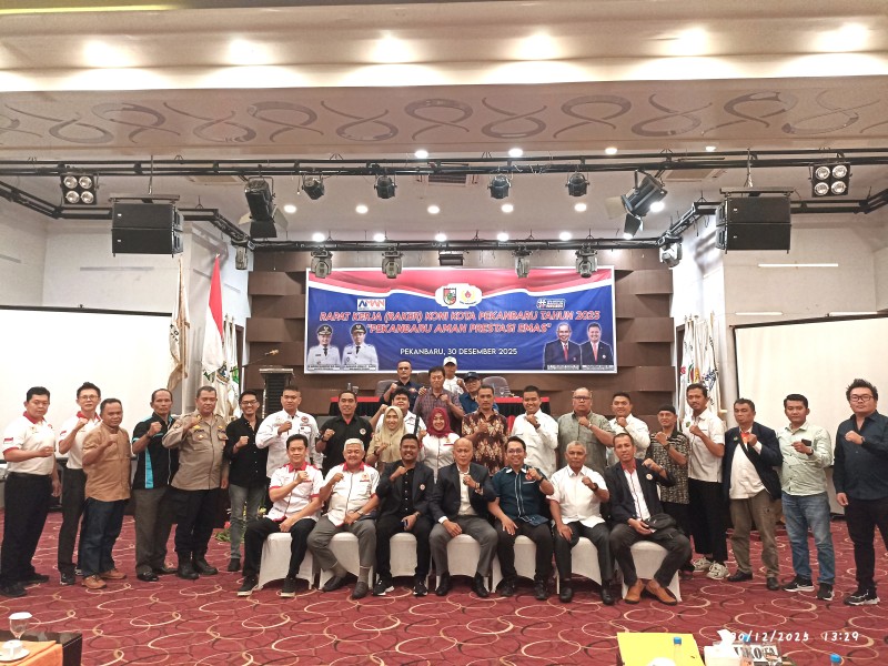 KONI Pekanbaru Gelar Raker 2025, Targetkan Prestasi Emas di Porprov 2027