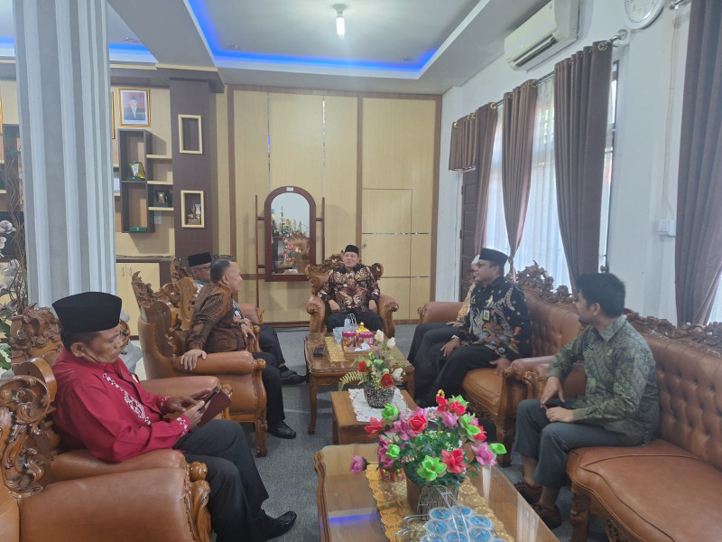 Agar Terpeliharanya Kerukunan Nasional Dalam Wadah NKRI,Sabar AS Lakukan Silaturahmi Dengan Kemenag Pasaman
