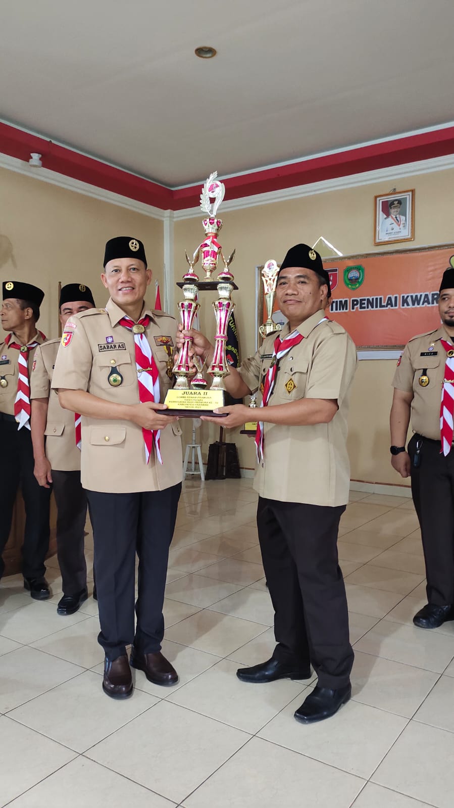 Sabar AS Sebut Pramuka Pasaman Berupaya Keras Menjemput Kemenangan Masa Lalu