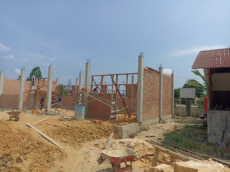 Dapat Bantuan Revitalisasi,SDN 194 Pekanbaru Diharapkan Kualitas Pembelajaran Semakin Baik