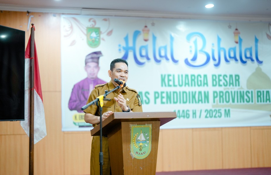 Halal Bihalal di Dinas Pendidikan Riau, Plt Kadisdik Tekankan Sinergi dan Komitmen Tingkatkan Kinerja