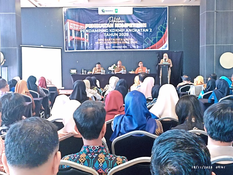 Pelatihan Pendamping KDKMP Angkatan II 2025 Resmi Dibuka, Dorong SDM Unggul Menuju Indonesia Emas 2045
