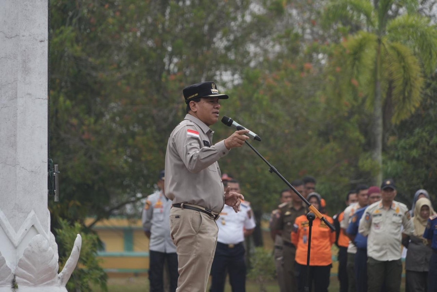 Bupati : Seluruh Kesatuan Diminta Gerak Cepat Tangani Karhutla
