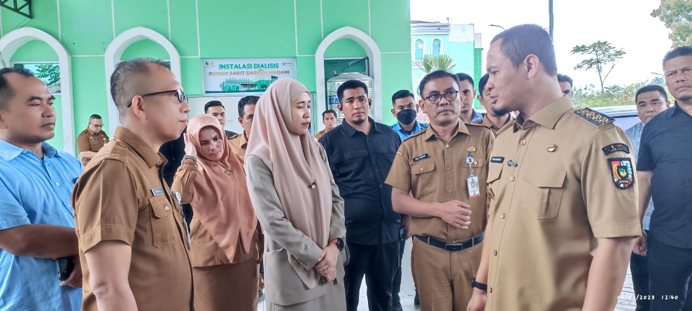 Wali Kota Pekanbaru Sidak RSUD Madani, Soroti Pelayanan Dan Kepercayaan Publik