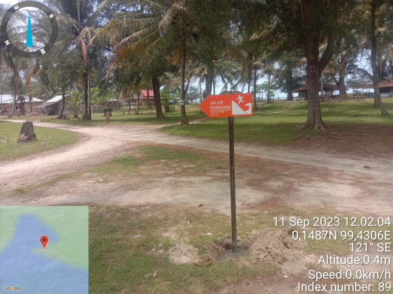BPBD  Pasaman Barat Tingkatkan layanan Informasi dan Kesiap Siagaan Bencana Di Wilayah Pesisir Pantai