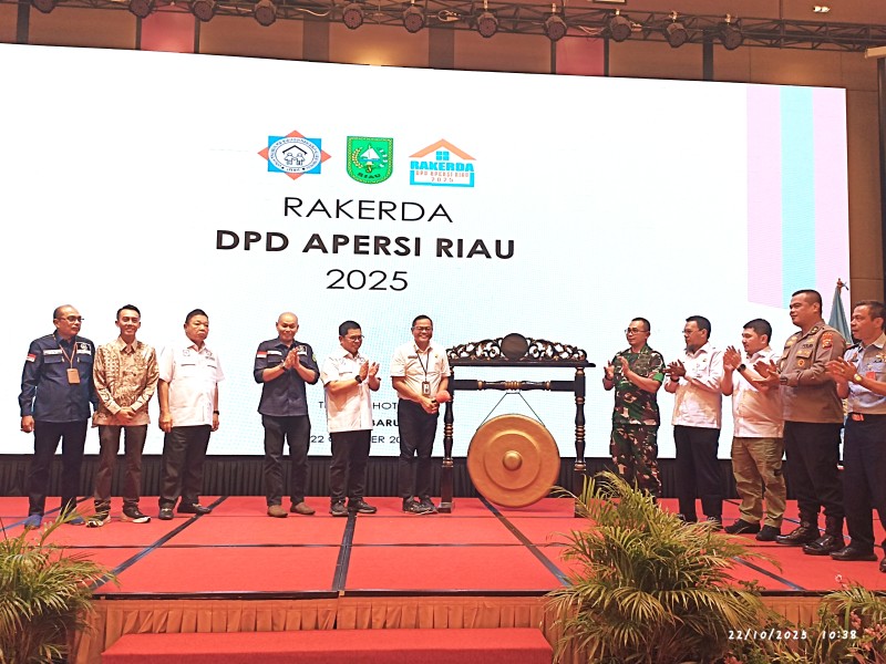 Apersi Riau Gelar Rakerda 2025: Fokus Percepatan Program 3 Juta Rumah Nasional